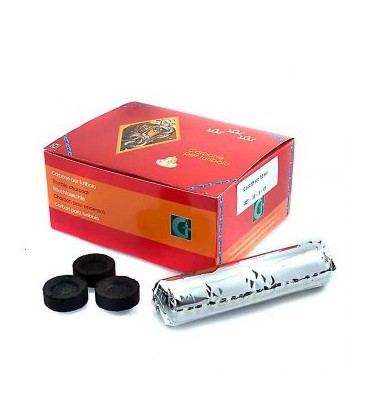 Carboncini accensione standard scatola rossa da 100 compresse