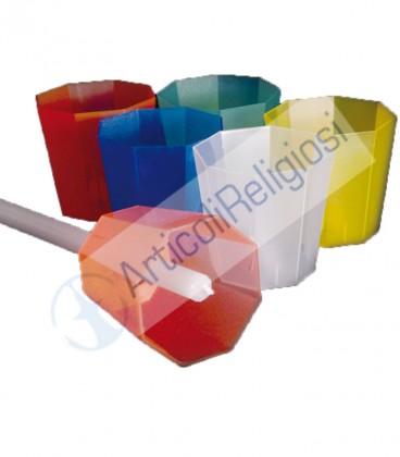 Flambeaux in plastica - 20 pz