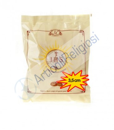 Ostia tradizionale bianca 3,5cm 500pz