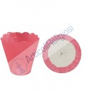 Flambeaux in carta colore Rosso 100 pz