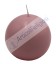 Candela a sfera rosa