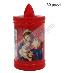 Lumino elettrico Madonna col Bambino conf.30 pz