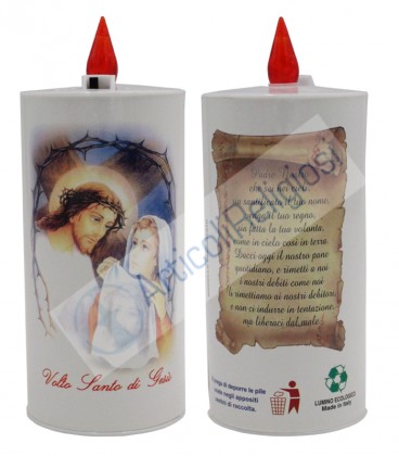 Lumino elettronico padre nostro