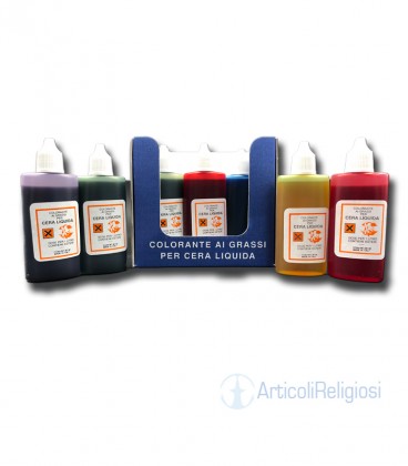 Colorante ai grassi per cera liquida